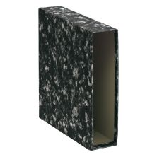 Funda de Archivador DOHE 09142 - A4 · Lomo Ancho · Negro Jaspeado