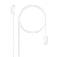 Cable Alargador USB 2.0 Tipo C/M a USB Tipo C/M - 2m · Blanco