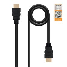 Cable HDMI V2.0 4K Tipo A/M a HDMI Tipo A/M - 0.5 m · Negro