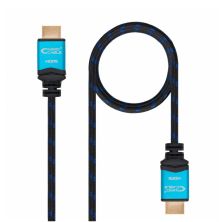 Cable HDMI V2.0 Tipo A/M a Tipo A/M - 1.5 m · Negro · Azul