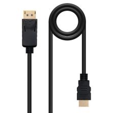 Cable Conversor Displayport-M a HDMI-M - 3 m · Mayorista