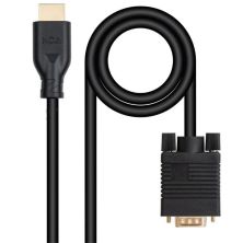 Cable HDMI/M 8K a VGA/M - 1.8m · Negro
