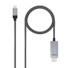 Cable USB Tipo C/M a HDMI/M - 1.8 m · Negro