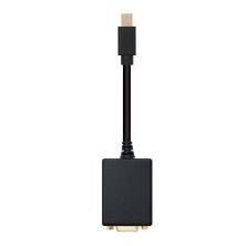 Conversor Mini Displayport/M a SVGA/H - 0.15 m · Negro