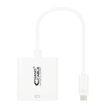 Conversor USB Tipo C a DVI - 0.15 m