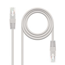 Cable de Red Latiguillo RJ45 Cat 5E UTP - 0.25 m · Gris