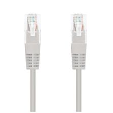 Cable de Red Latiguillo RJ45 Cat 5E UTP - 0.30 m · Gris