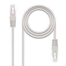 Cable de Red Latiguillo RJ45 Cat 6 UTP - 0.25 m · Gris