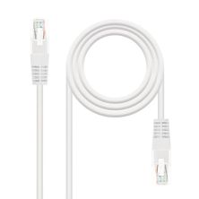 Cable de Red Latiguillo RJ45 Cat 6 UTP - 0.5 m · Blanco