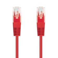 Cable de Red Latiguillo RJ45 Cat 6 UTP - 1 m · Rojo