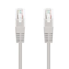 Cable de Red Latiguillo RJ45 Cat 6 UTP - 1 m · Gris