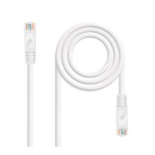 Cable de Red Latiguillo RJ45 LSZH Cat 6A UTP - 3 m · Blanco