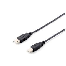 Cable Alargador USB Tipo A/M a USB Tipo B/M - 3 m · Negro