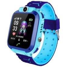 Smartwatch para Niños Q12 - 1.44" · 128x128 · IP67 · BT · Bat. 400mAh · GPS · Azul