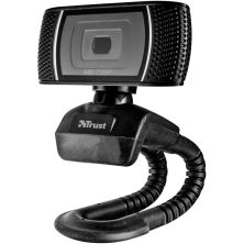 Webcam TRUST Trino HD 18679 - 8MP · Micrófono integrado · USB 2.0 · PC · Laptop