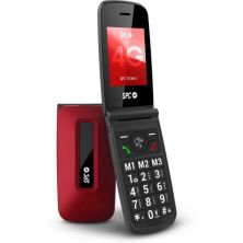Teléfono Móvil SPC Titan 2 2342R - 4G · Para Personas Mayores · Rojo