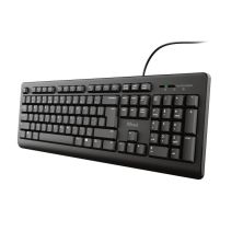 Teclado con Cable TRUST TK-150 23982 - USB · 1.8m · Negro