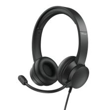Auriculares Diadema con Cable TRUST HS-200 On-Ear 24186 - USB · Cable 180cm · Micrófono · Negro
