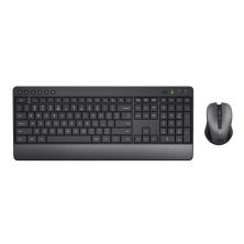 Pack Inalámbrico TRUST Trezo 24531 - USB · Teclado y Ratón · Negro