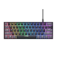 Teclado Gaming Mecánico TRUST GXT867 Acira - USB 2.0 · Cable 150cm · RGB · Negro