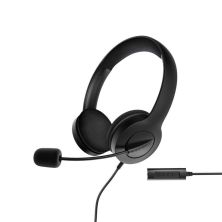 Auriculares Diadema con Cable ENERGY SISTEM - Jack 3.5mm · USB · Microfono Retráctil · Negro