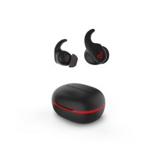 Auriculares Inalámbricos ENERGY SISTEM Freestyle - BT 5.3 · Microfono · Estuche de Carga · Negro/Rojo