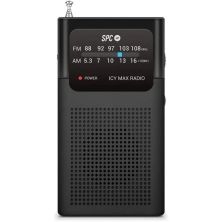 Radio SPC ICY Max 4588N - 0.3W · Jack 3.5mm · LR03 AAA · Negro