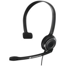 Auricular Diadema con Cable SENNHEISER PC 7 504196 - USB · Monoaural · Cable 2m · Cancelación de Ruido · Negro
