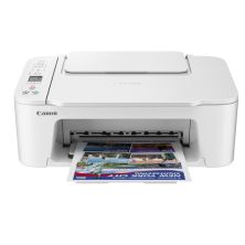 Impresora Multifunción Tinta CANON TS3751I Color - Dúplex · 7.7ppm · 4800x1200 · 600ppp · USB/WiFi · Blanco - Cartuchos PG575/CL576