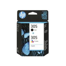Pack 2 Cartuchos Originales HP 305 BK+C+M+Y - 6ZD17AE