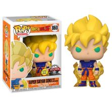 FUNKO POP Super Saiyan Goku 860 - Dragon Ball Z Edición Especial Brillante en la Oscuridad - 889698503372