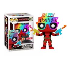 FUNKO POP Deadpool con Gafas de Cumpleaños 783 - Deadpool Edición Especial - 889698546874