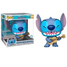 FUNKO POP Stitch con Ukelele 1419 - Lilo y Stitch Edición Especial 25cm - 889698767866