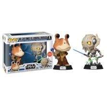 Pack 2 FUNKO POP Jar Jar Binks VS General Grievous - Star Wars Edición Especial - 889698768627