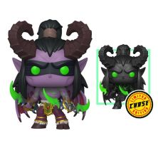 FUNKO POP Illidan 1101 - World of Warcraft Opción Chase Aleatoria - 889698861083