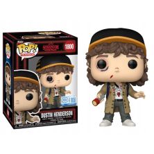 FUNKO POP Dustin Henderson 1800 - Stranger Things Exclusivo - 889698885560