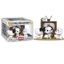 FUNKO POP Rolly, Patch y Lucky viendo la TV 1664 - 101 Dalmatas - 889698902601
