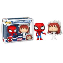 Pack 2 FUNKO POP Spider-Man con MJ - Marvel - 889698902977