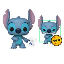 FUNKO POP Stitch con Tablas de Animos 1744 - Lilo y Stitch Opción Chase Aleatoria - 889698903455