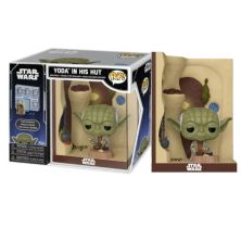 FUNKO POP Yoda en su Cabaña - Star Wars Sujeta Libros - 889698903752