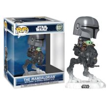 FUNKO POP The Mandalorian y Grogu en el Imperial Remnant 837 - Star Wars - 889698925655
