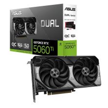 Tarjeta Gráfica ASUS Dual GeForce RTX 5060 16GB GDDR7 - 90YV0MH0-M0NA00