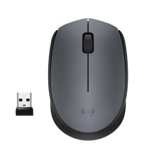 Ratón Inalámbrico LOGITECH M170 · USB · 1000DPI · Gris/Negro