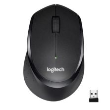 Ratón Inalámbrico LOGITECH M330 Silent Plus 910-004909 - USB · 1000DPI · Negro