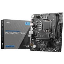 Placa Base MSI H610M-E - Socket 1700 · DDR4 · Micro ATX