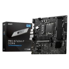 Placa Base MSI Pro B760M-P - Socket 1700 · DDR4 · MicroATX