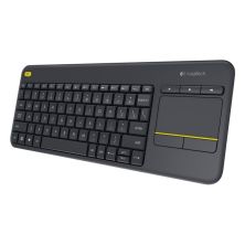 Teclado Inalámbrico LOGITECH K400+ 920-007137 - USB · Touchpad · 10m · Negro