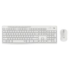 Pack Inalámbrico LOGITECH Silent Touch MK295 920-009822 - USB · Teclado y Ratón · 10m · Blanco