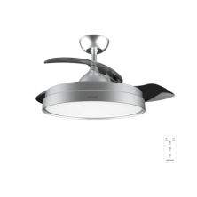 Ventilador de Techo con Aspas Retráctiles y Lámpara CECOTEC EnergySilence Aero 4300 - 35W · Temporizador · Invierno/Verano