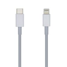 Cable Alargador USB 2.0 Tipo C/M a Lightning/M - 2m · Blanco